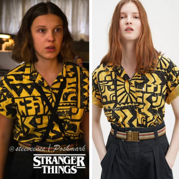 Levi's x Stranger Things El Aztec Shirt ASO Eleven Stranger Things - Picture 1 of 13